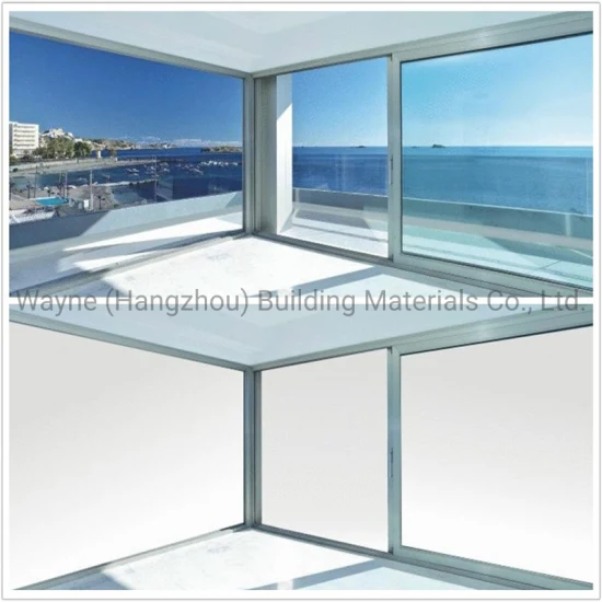야외 채광창 지붕 창은 창 외관 유리 벽에 자체 접착 PDLC 스마트 필름을 사용합니다.